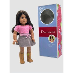 American Girl Truly Me Doll #49 RETIRED Wavy Brown/Black Hair Blue eyes Mint